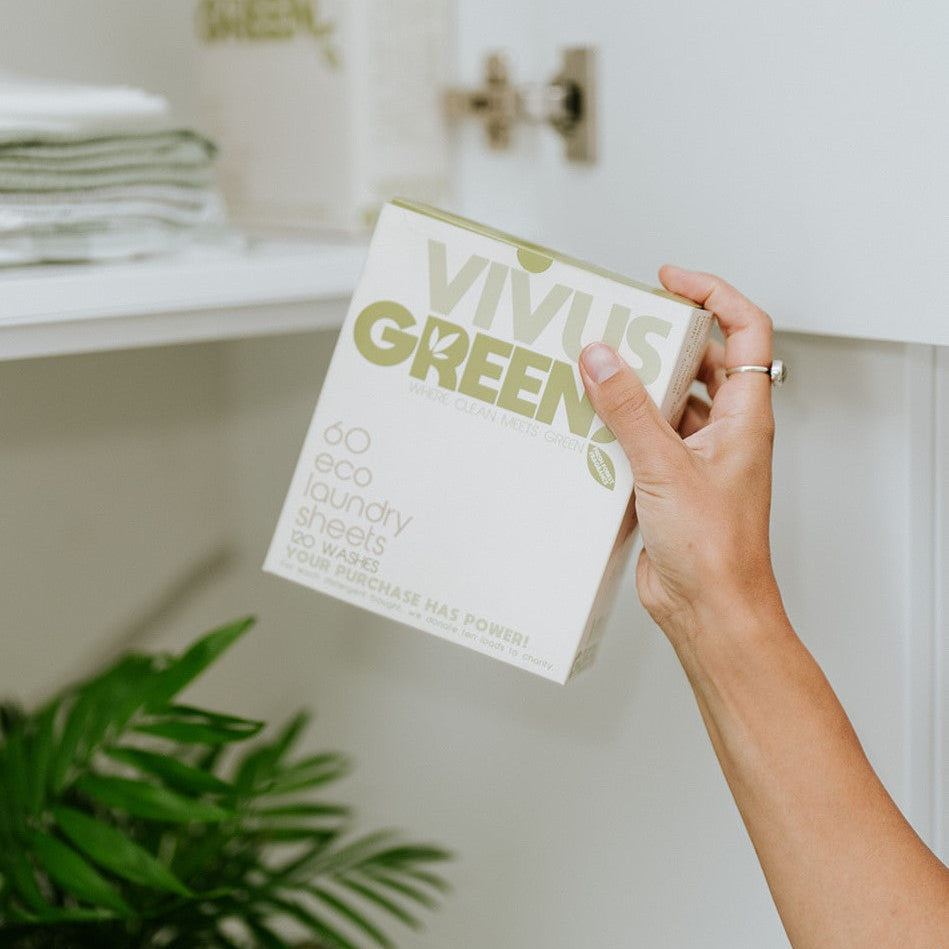 Why are Vivus Green Laundry Sheets better for you and the environment?