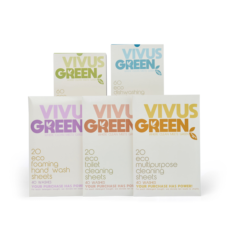 Complete Eco Cleaning Kit | Zero Waste Home Essentials | Vivus Green