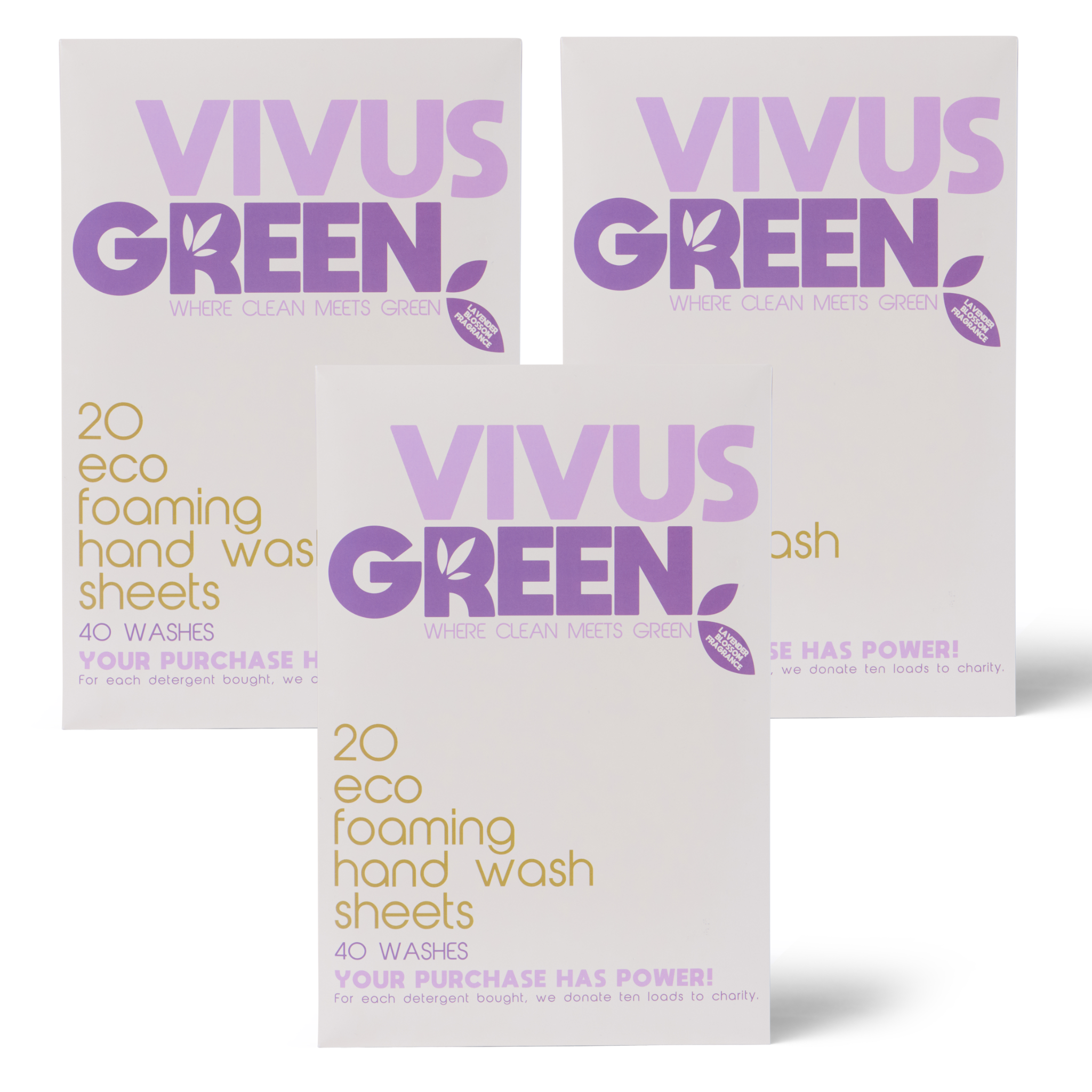 Eco Foaming Hand wash Sheets