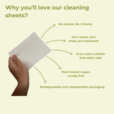 Laundry Detergent Sheets-Fresh Forest Fragrance– 120 Washes