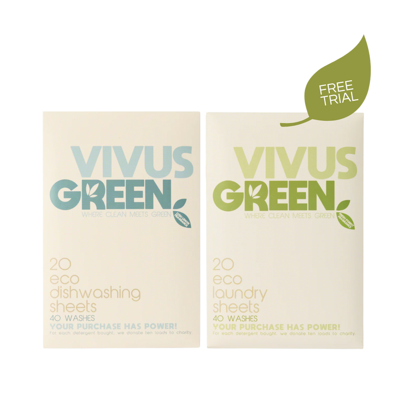 FREE Trial Pack - Eco Laundry & Dishwashing Sheets (Just Pay Shipping) $30 value for only $8